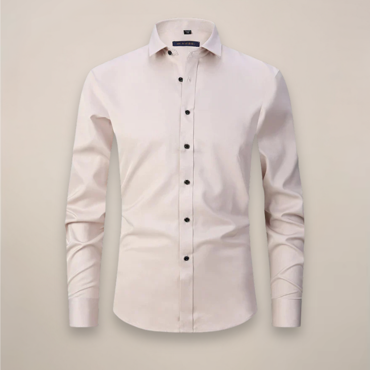 Long-Sleeved Shirt Wrinkle-Free Finish