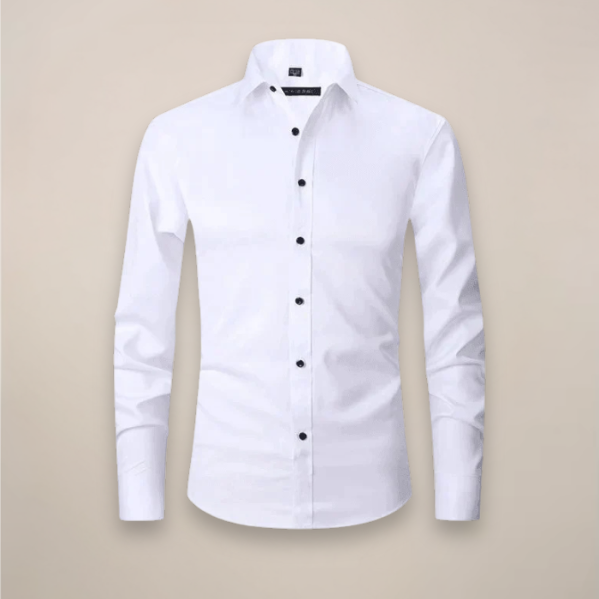 Long-Sleeved Shirt Wrinkle-Free Finish