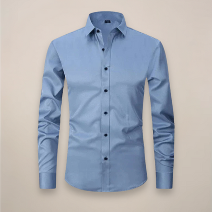 Long-Sleeved Shirt Wrinkle-Free Finish