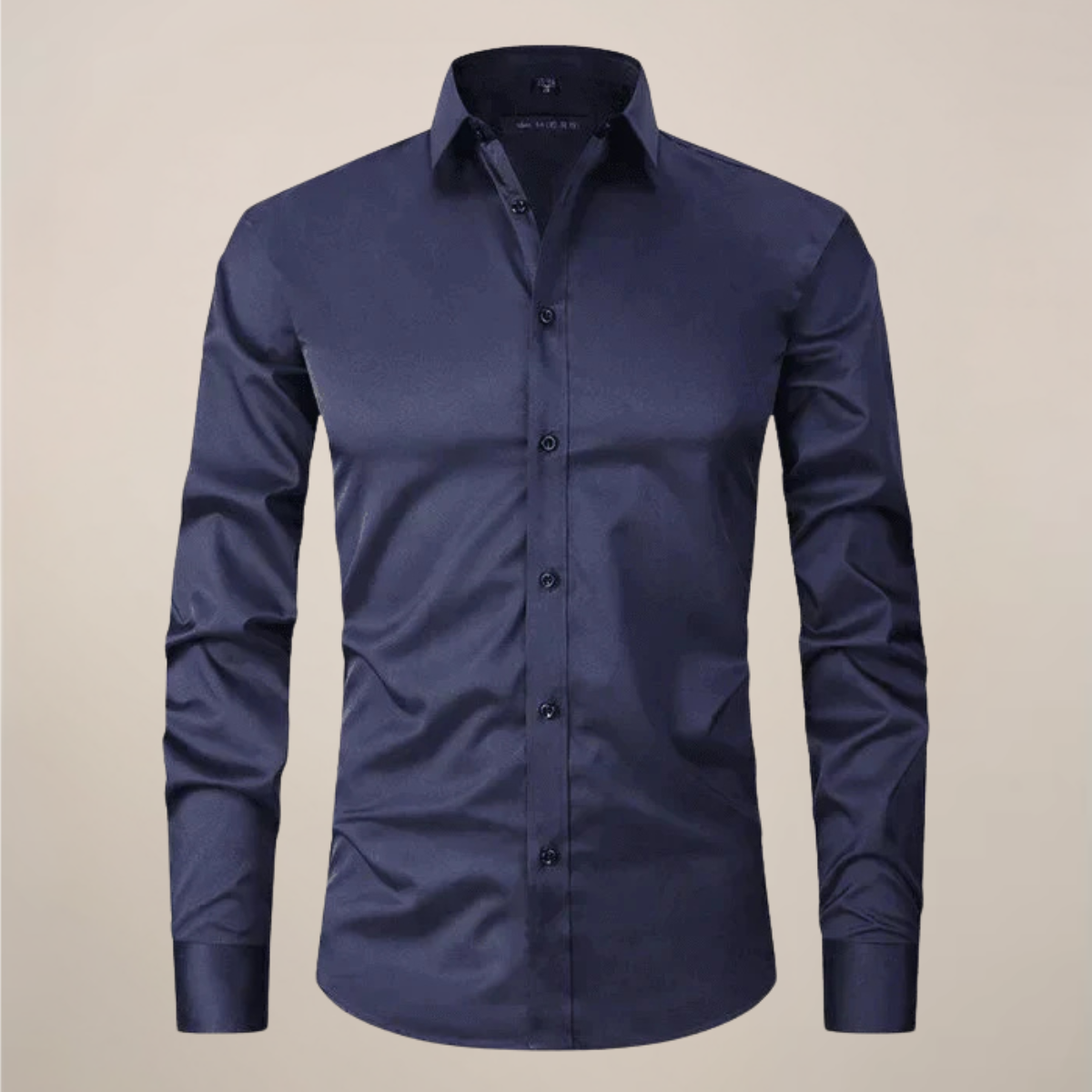 Long-Sleeved Shirt Wrinkle-Free Finish