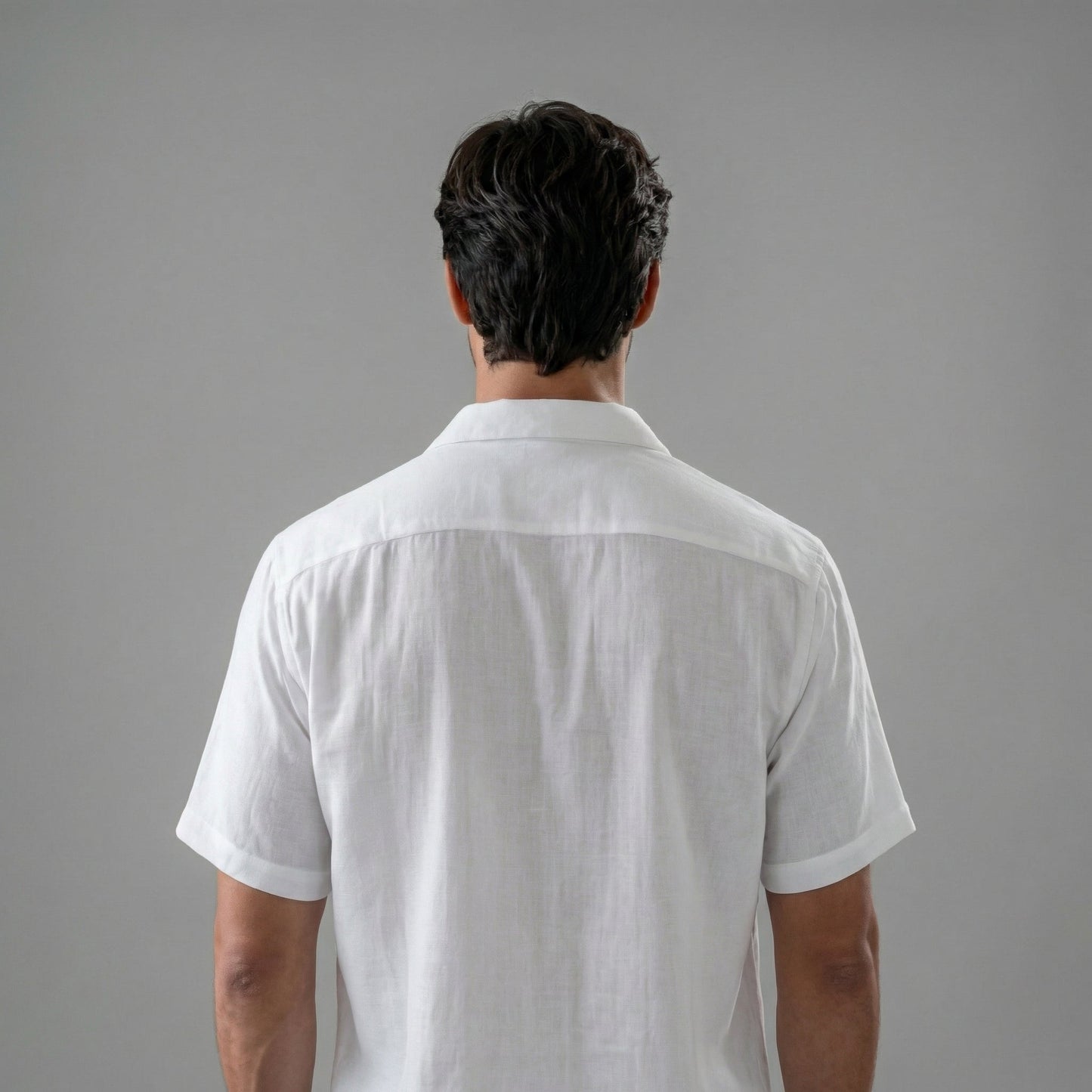 Short Sleeve Linen Summer Set