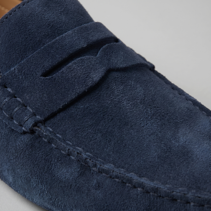 Stylish Suede Penny Loafers