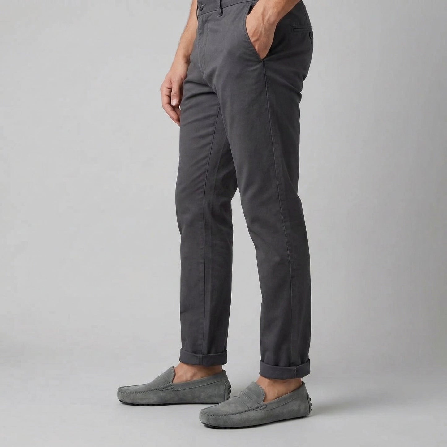 Stylish Suede Penny Loafers