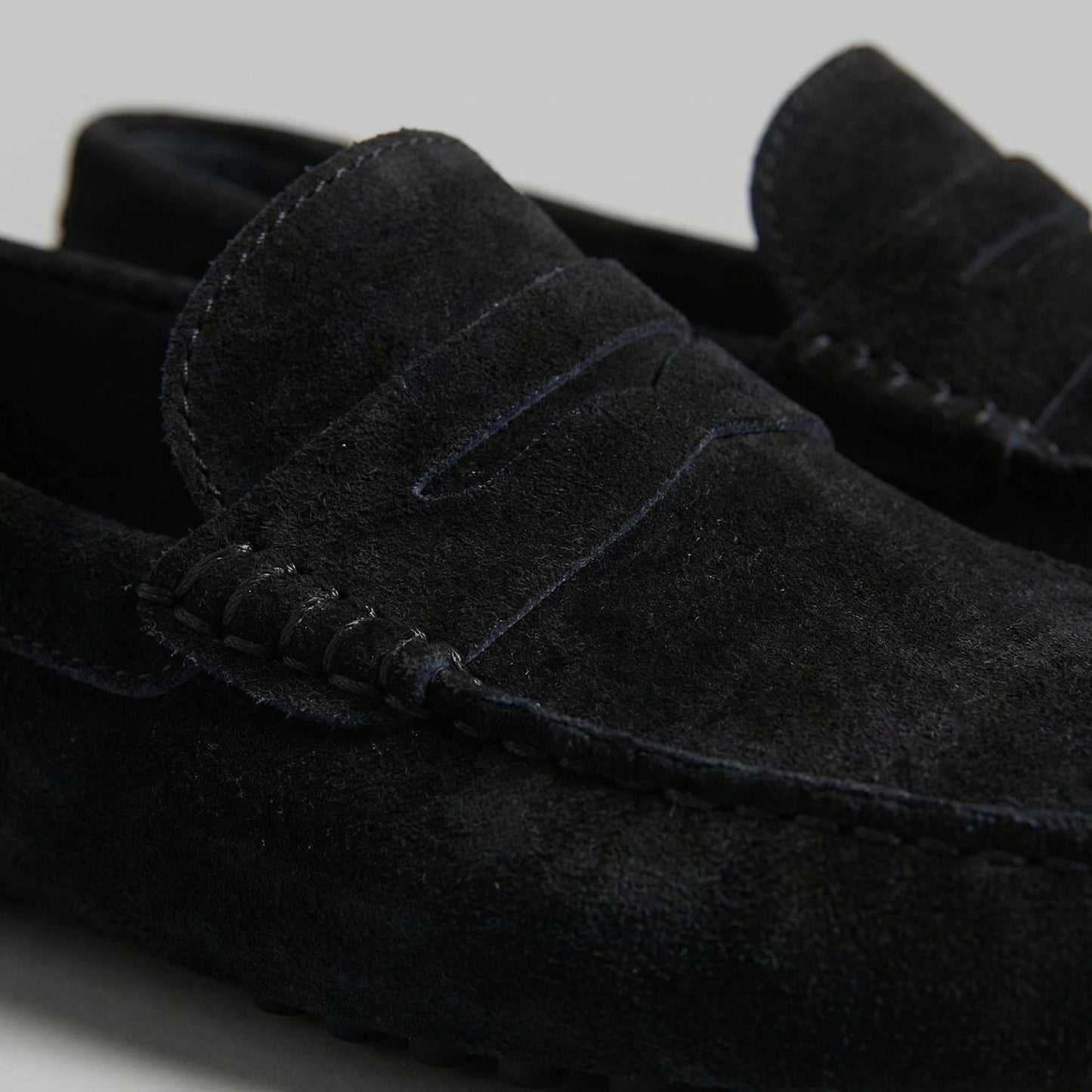 Stylish Suede Penny Loafers