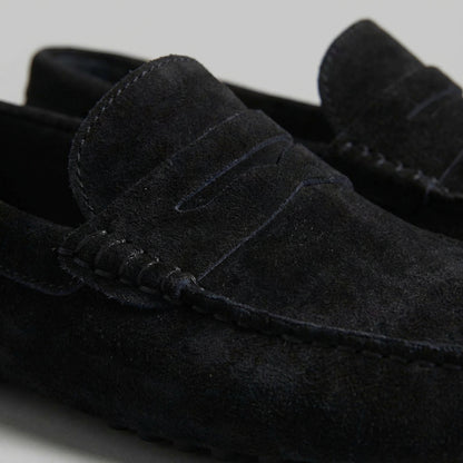 Stylish Suede Penny Loafers
