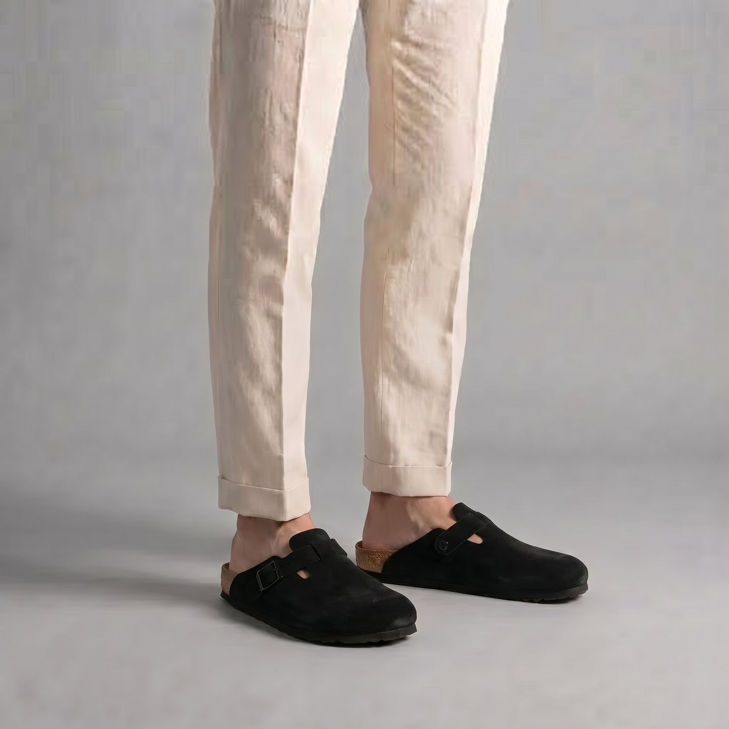 Suede Clogs - Stylish Comfort Loafers
