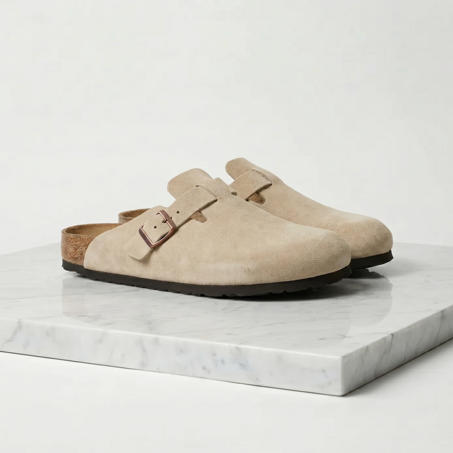 Suede Clogs - Stylish Comfort Loafers