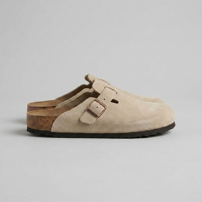 Suede Clogs - Stylish Comfort Loafers