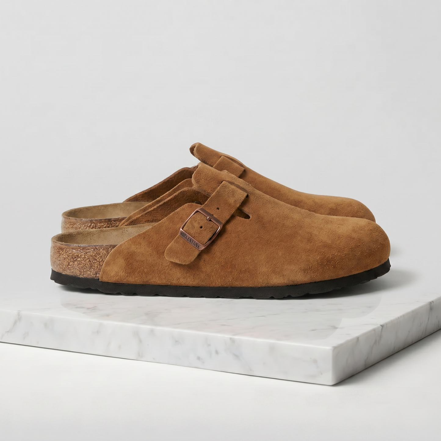 Suede Clogs - Stylish Comfort Loafers