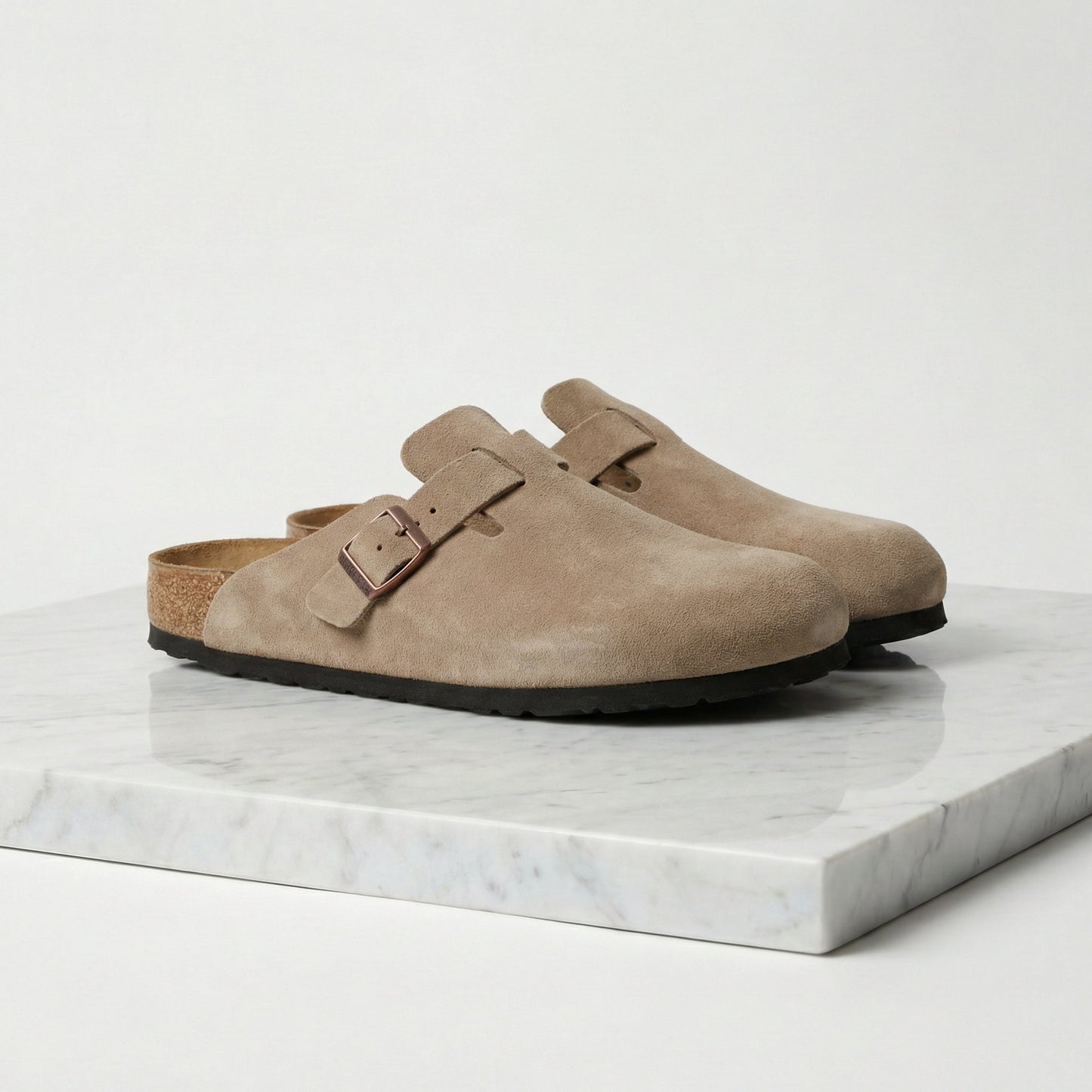 Suede Clogs - Stylish Comfort Loafers