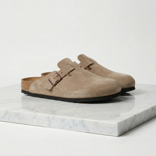 Suede Clogs - Stylish Comfort Loafers