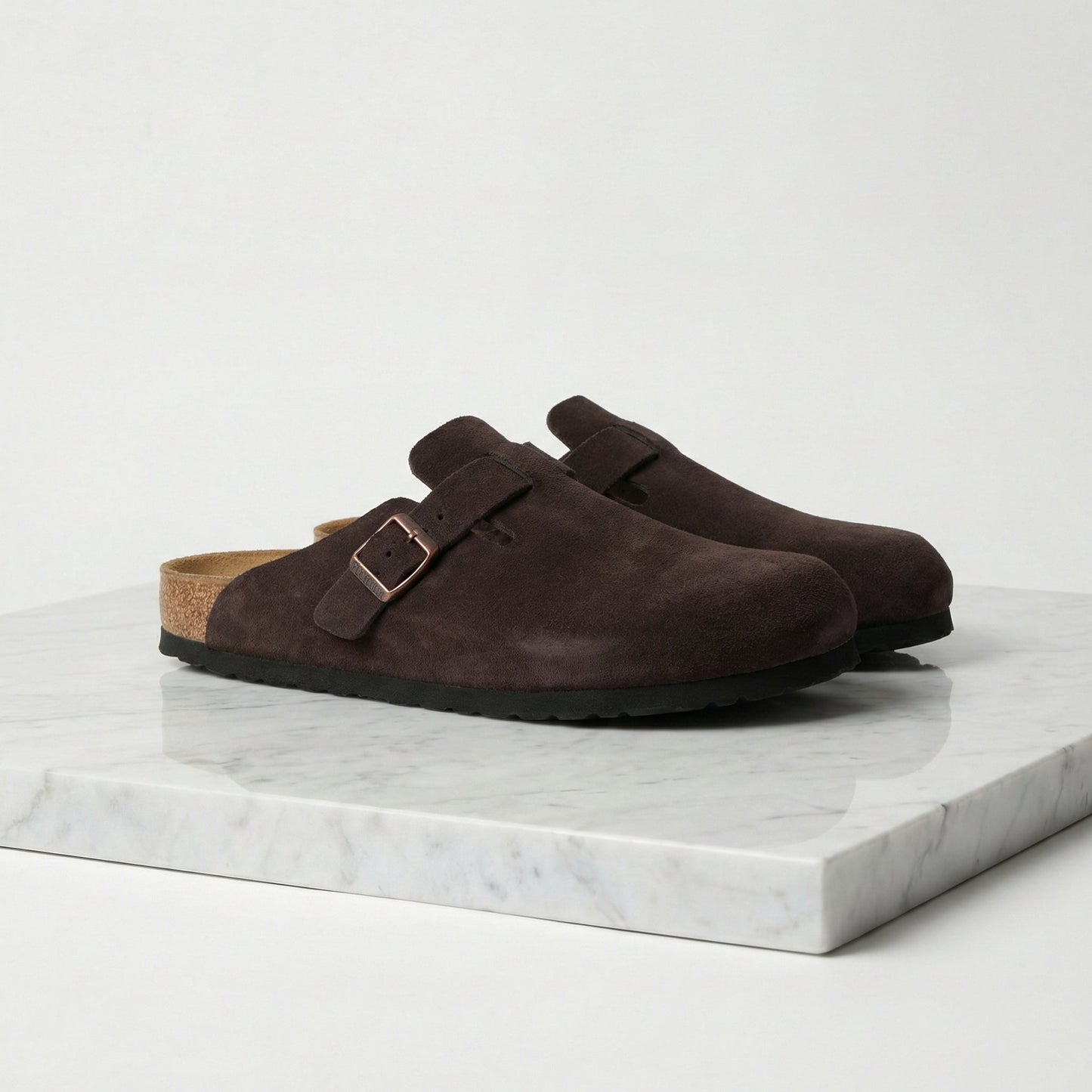 Suede Clogs - Stylish Comfort Loafers