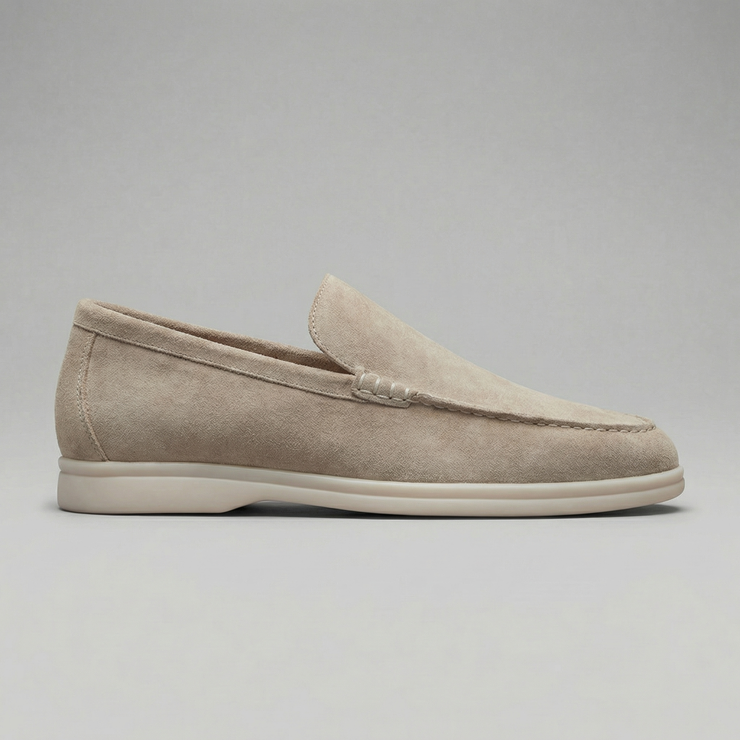 Suede Slip-On Loafers