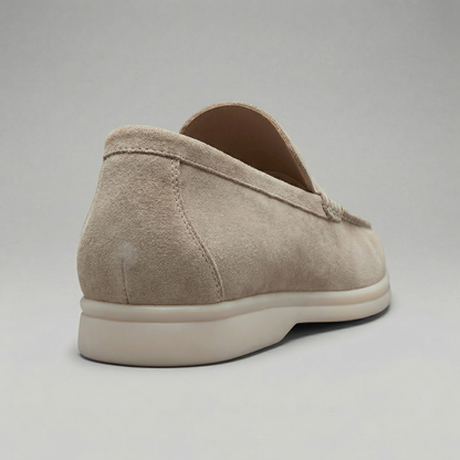 Suede Slip-On Loafers