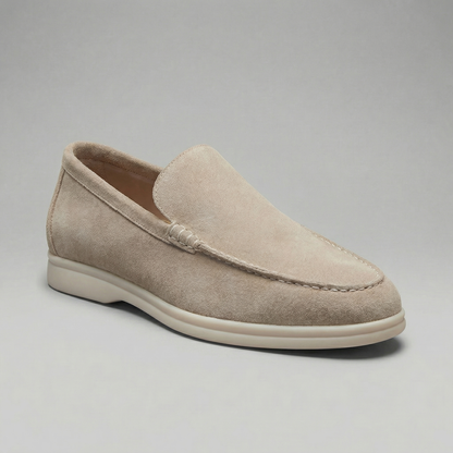 Suede Slip-On Loafers