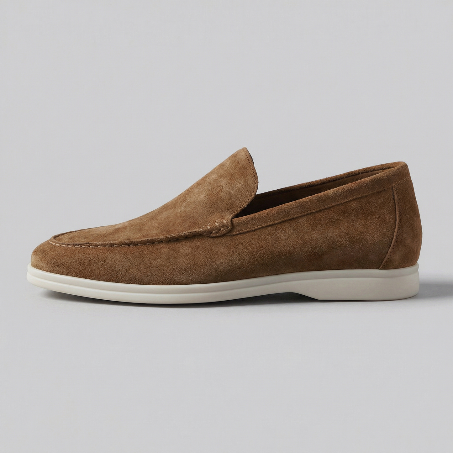 Suede Slip-On Loafers
