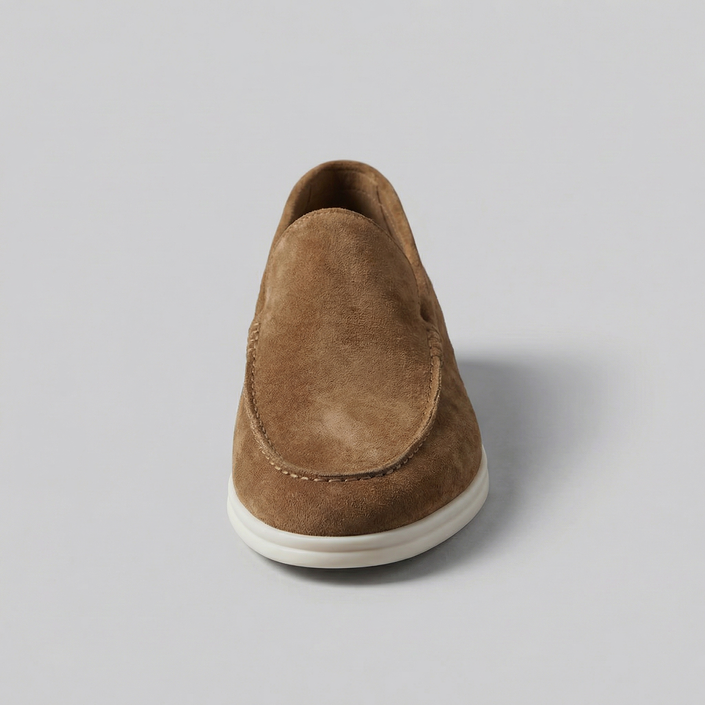 Suede Slip-On Loafers