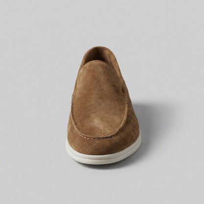 Suede Slip-On Loafers