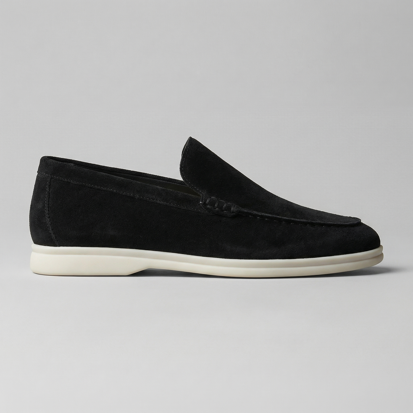 Suede Slip-On Loafers