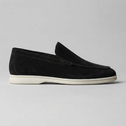 Suede Slip-On Loafers