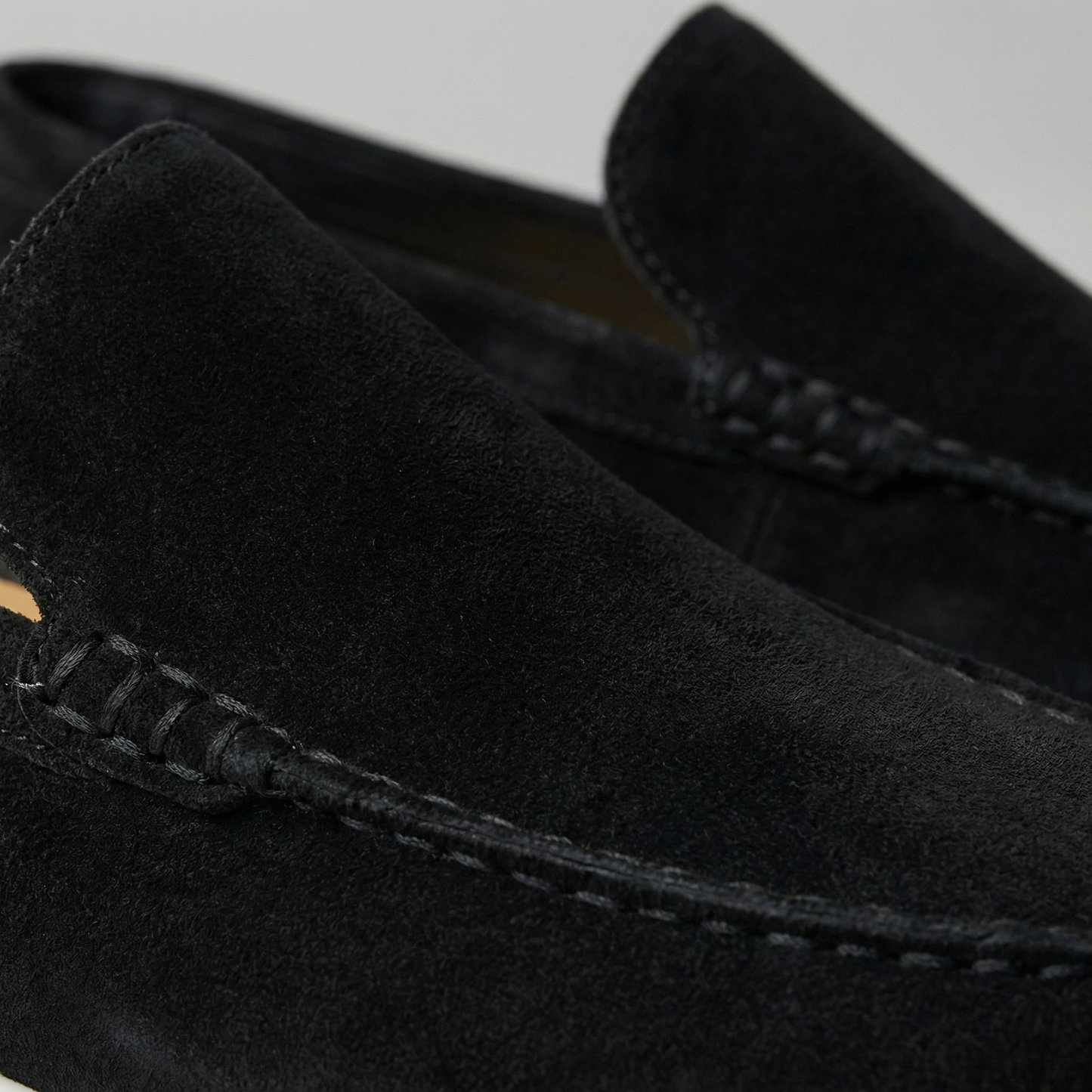 Suede Slip-On Loafers