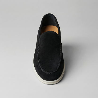 Suede Slip-On Loafers