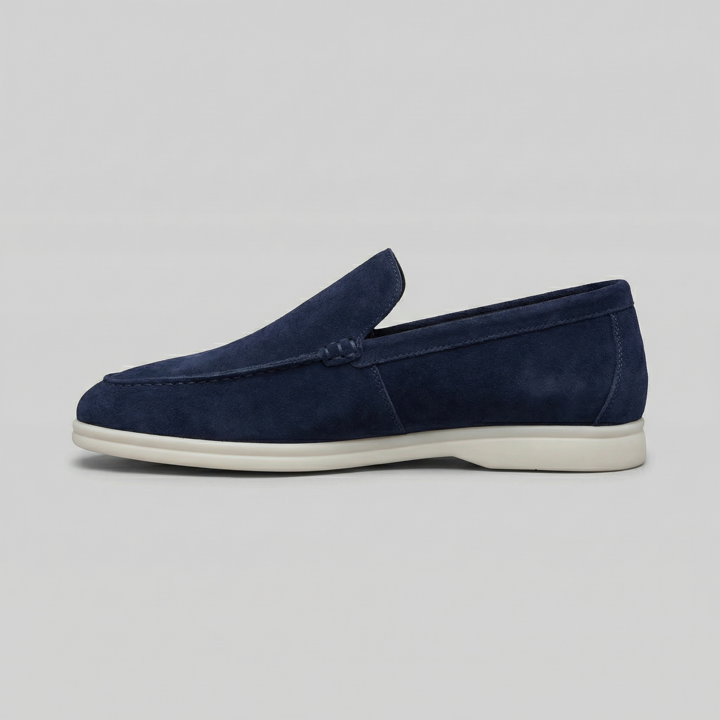 Suede Slip-On Loafers