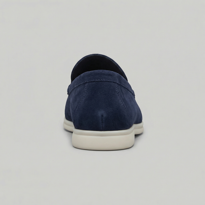 Suede Slip-On Loafers