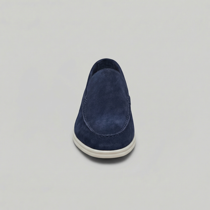 Suede Slip-On Loafers