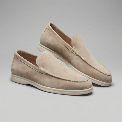 Suede Slip-On Loafers