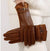 Avery Faux Leather Touchscreen Gloves
