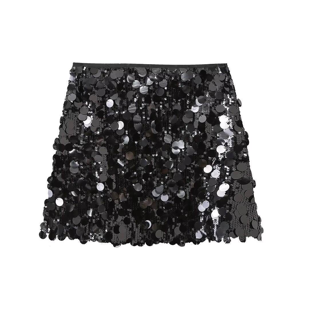 Sparkling Sequin Skirt