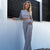 Crop Top & High Waist Pants Set