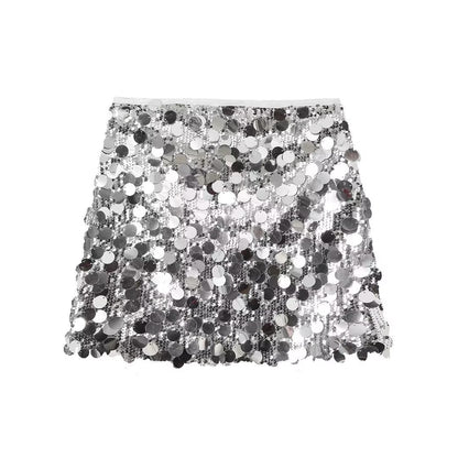 Sparkling Sequin Skirt