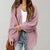 Oversized Open Front Chunky Knit Cardigan