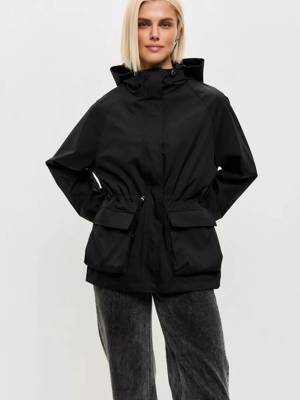Waterproof Hooded Windbreaker Rain Jacket