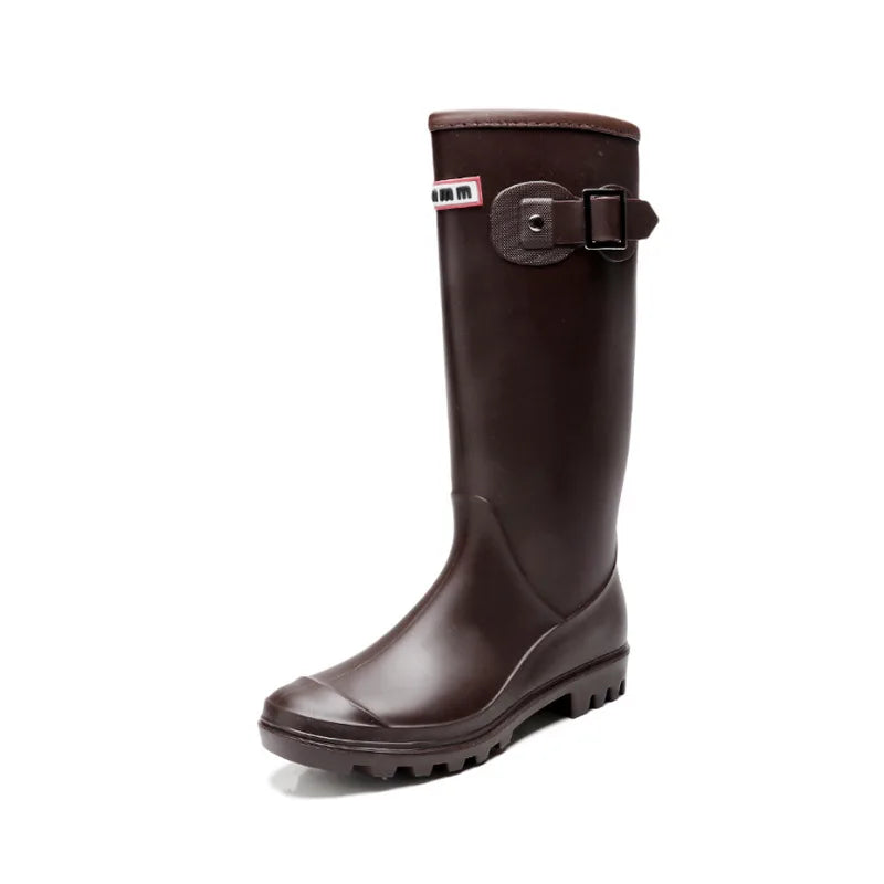 Waterproof Tall Rubber Rain Boots