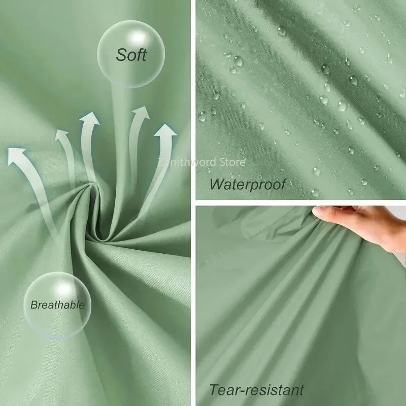 Packable Lightweight Longline Raincoat