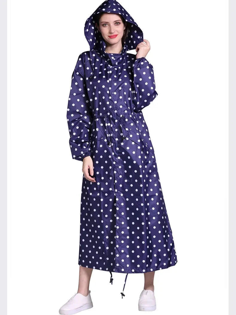 Longline Waterproof Rain Poncho