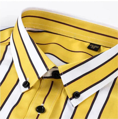 Jermaine Relaxed Striped Cotton Shirt