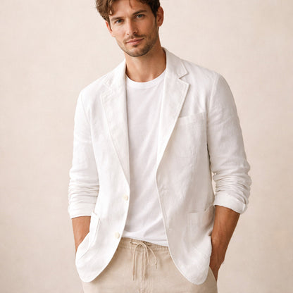 Lightweight Summer Linen Blazer