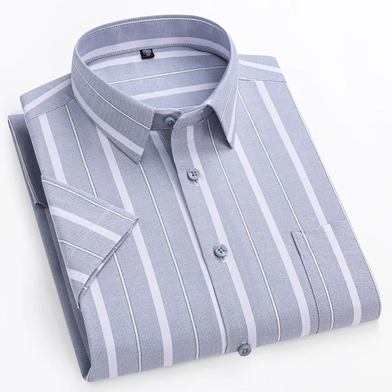 Zack Short-Sleeve Cotton Shirt