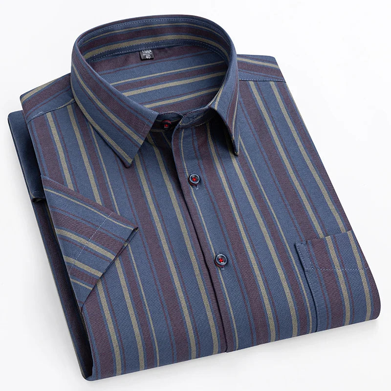 Zack Short-Sleeve Cotton Shirt