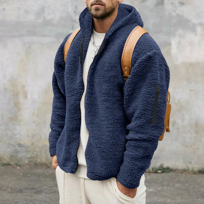 Winter jacket in fleece