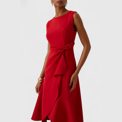 Asymmetric Midi Dress