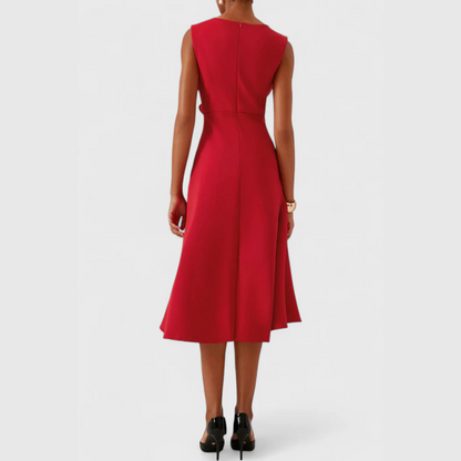 Asymmetric Midi Dress