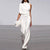 Elegant wide-leg jumpsuit