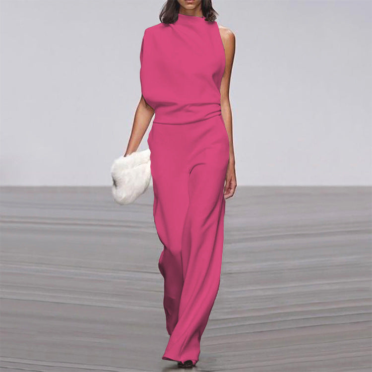 Elegant wide-leg jumpsuit