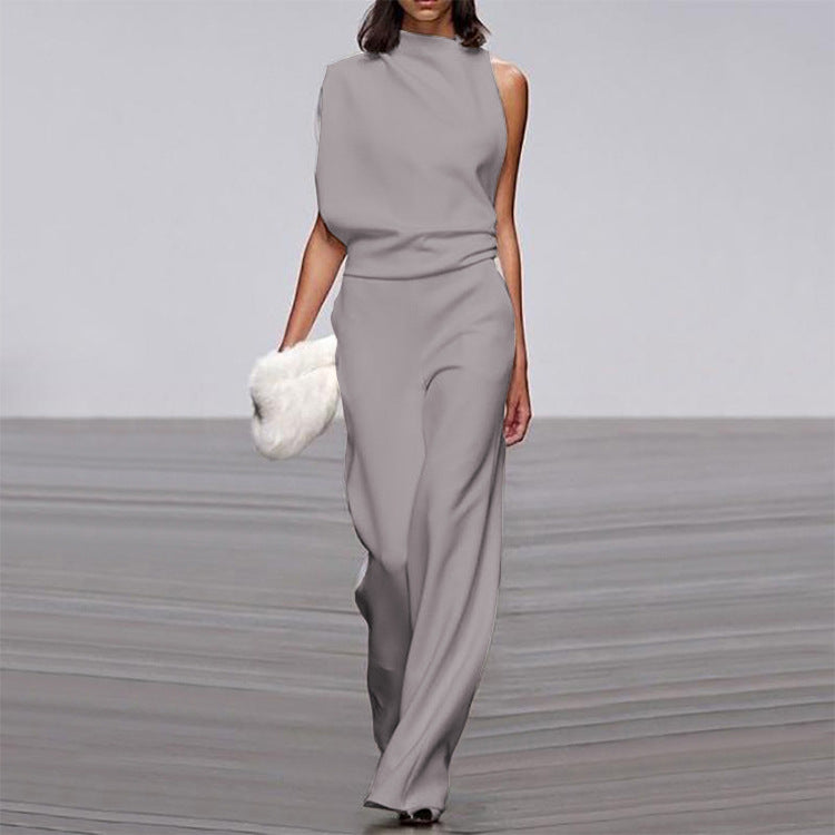 Elegant wide-leg jumpsuit
