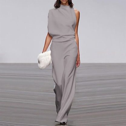Elegant wide-leg jumpsuit